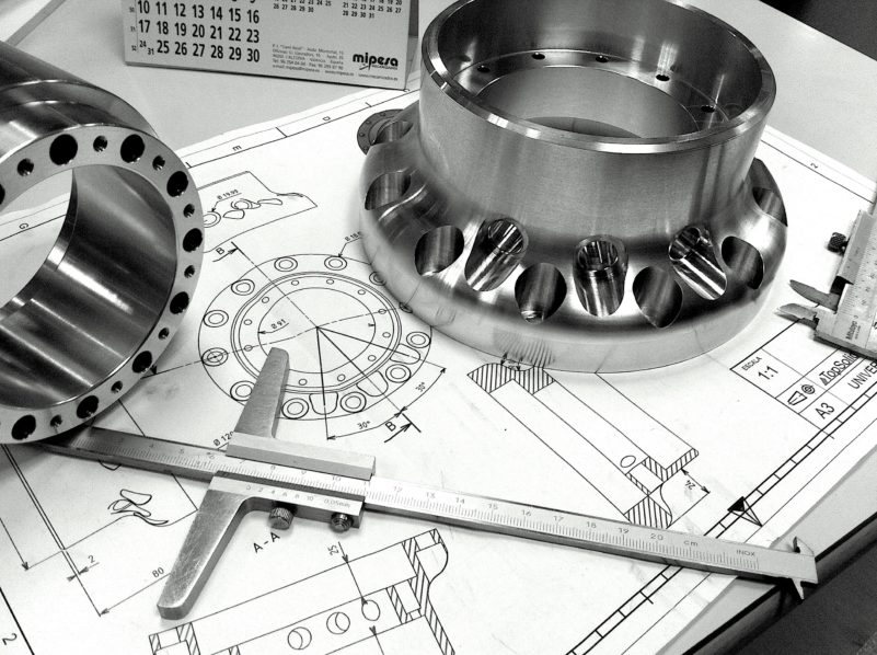 Mecanizado de acoples para subestaciones