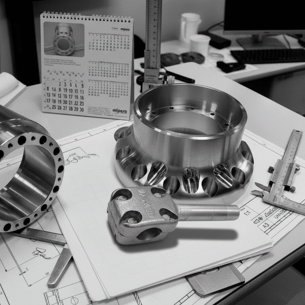 Fabricación de repuestos críticos para subestaciones