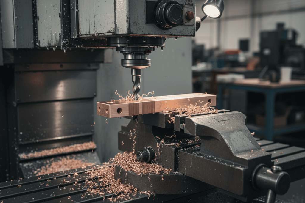 Fresado CNC para piezas eléctricas de precisión