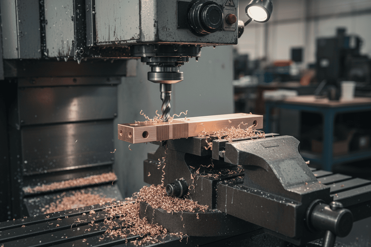 Fresado CNC para piezas eléctricas de precisión