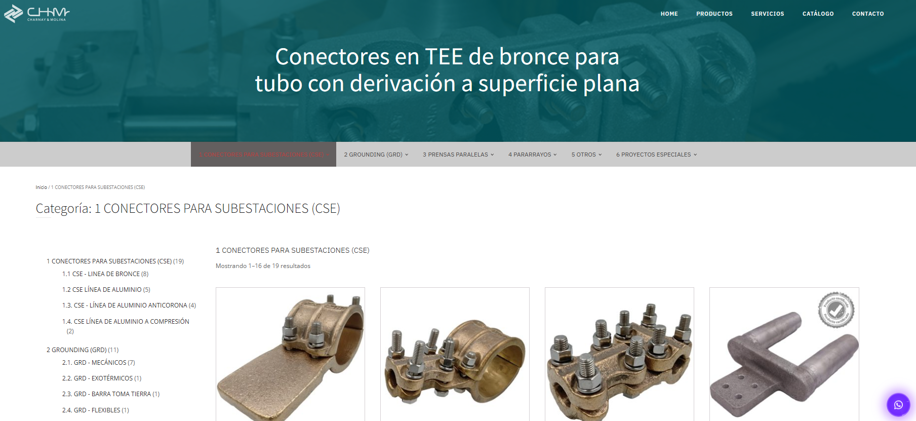 Empresa de conectores para subestaciones en Perú
